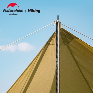 Naturehike挪客碳纤维天幕杆2.4米4节铝合金帐篷门厅支撑杆配件