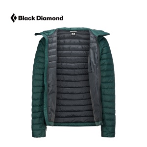 BlackDiamond黑钻BD户外男款健进轻量羽绒连帽保暖服 746080